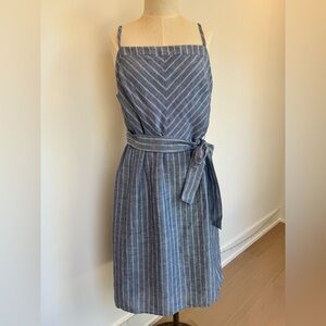 NWT Banana Republic Sleeveless Linen Blend Dress- size 10